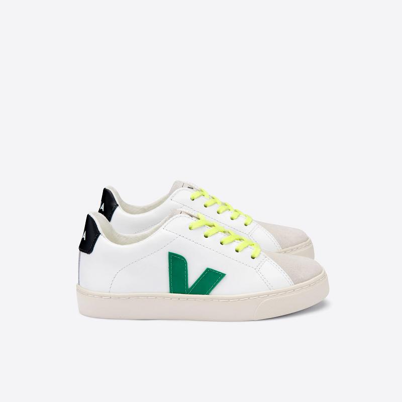 Zapatillas Veja Niños Madrid - Esplar Tenis Blancas Cuero ES2835549